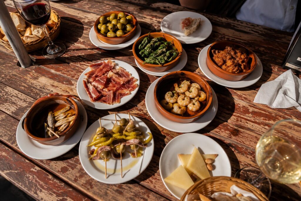 authentic spanish tapas and mediterranean food