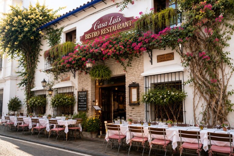 luxury bistro restaurant marbella old town spain