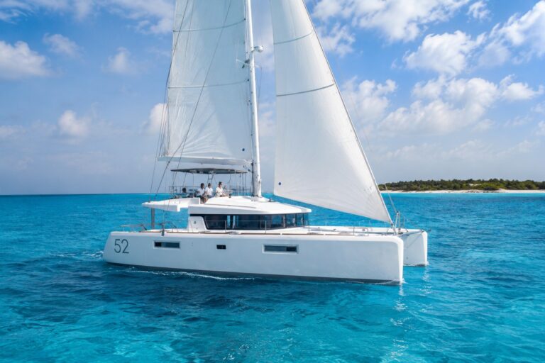 luxury catamaran sailing trip on the mediterranean