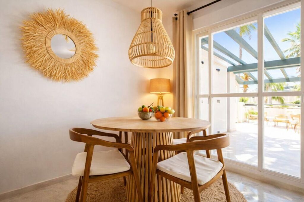 marbella apartment diningtable