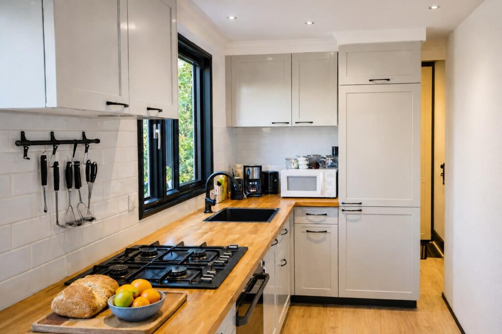 moderne keuken tinyhouse pippa