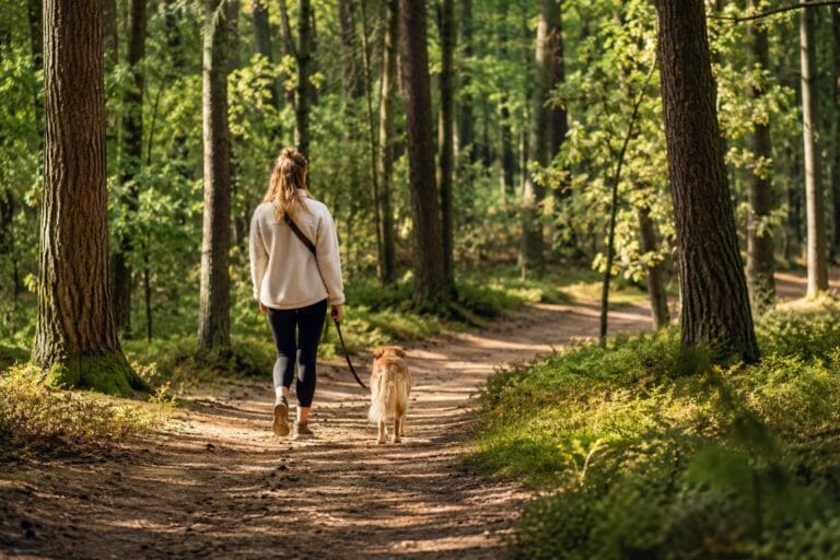 uitlaten hond op de veluwe blog 1