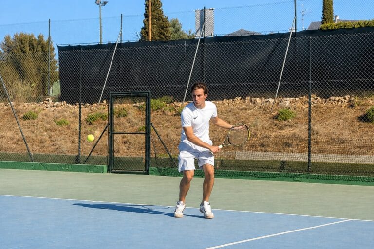 marbella boy playing tennis
