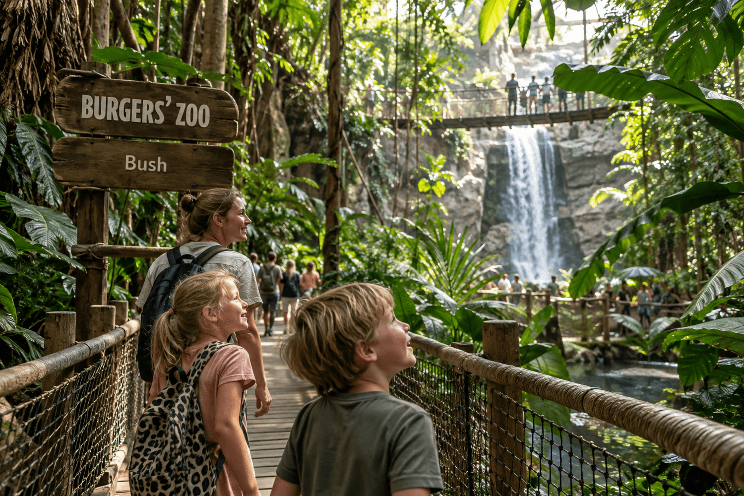 Tropisch regenwoud in Burgers’ Zoo