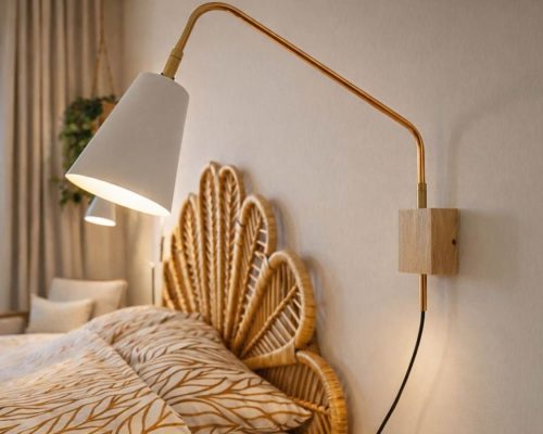 Details luxury bedroom in Marbella apartment
